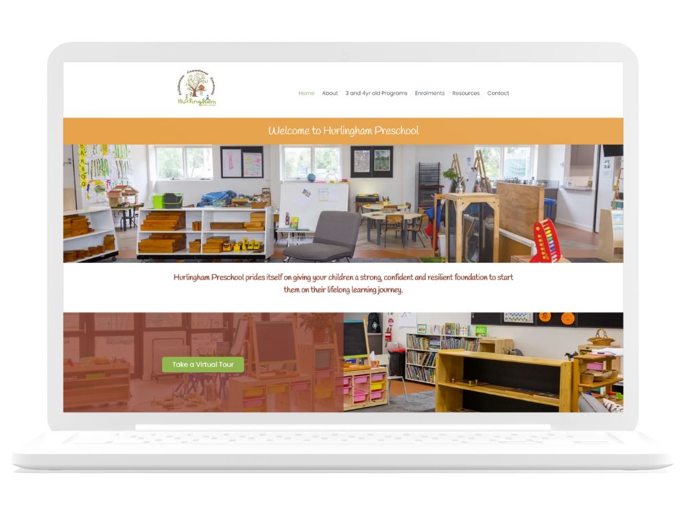 Website Design Portfolio | Hurlingham Preschool